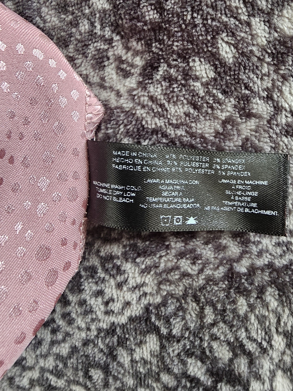 BCBGMaxAzria Satin Lace Cami & Shorts Set in Dusty Rose - Picture 13 of 15